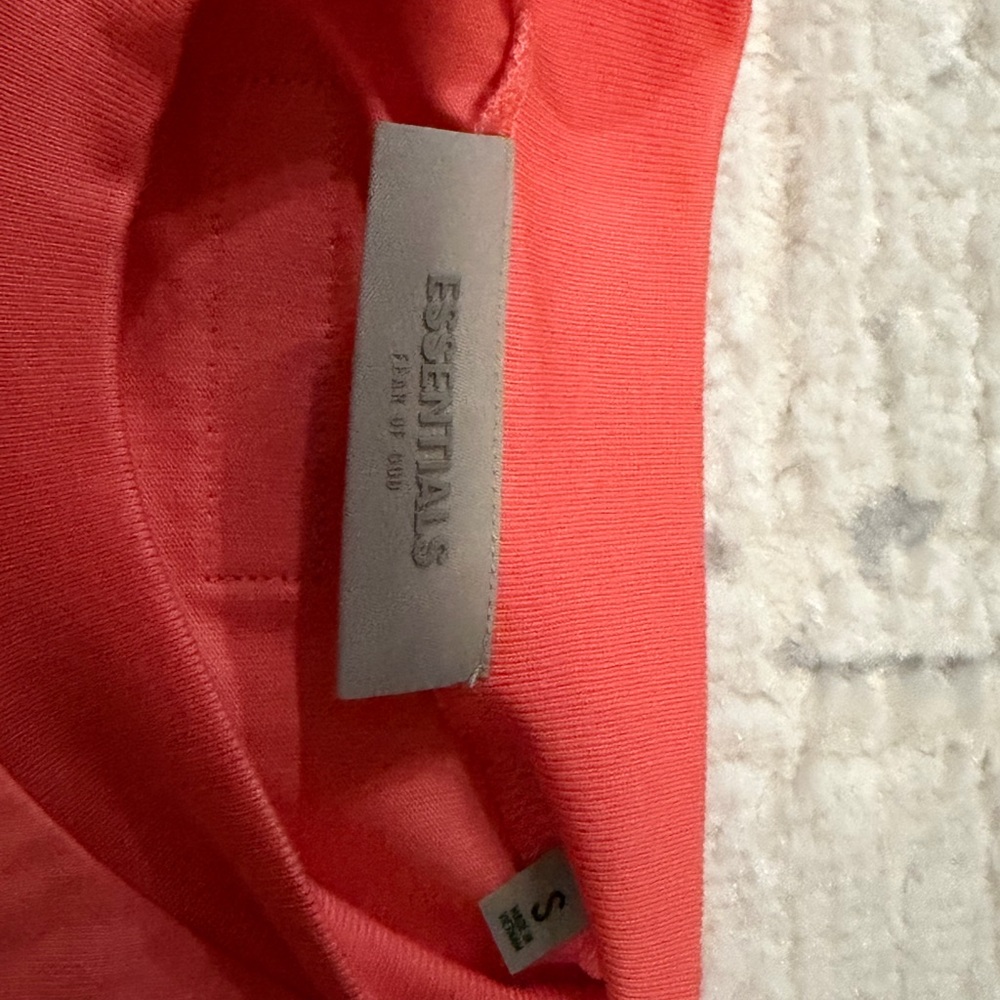 Essentials Men's Coral Tee - Picture 4 of 5